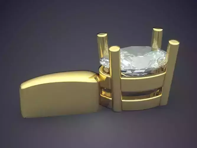 Pendant With Diamond