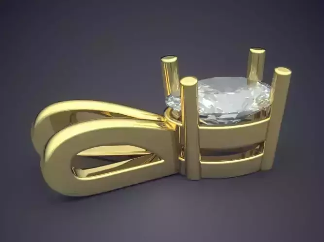 Pendant With Diamond