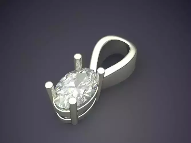 Pendant With Diamond