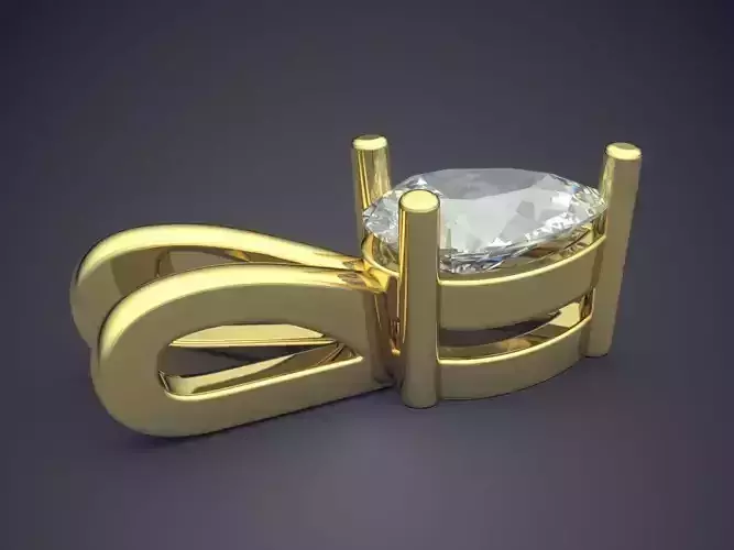 Pendant With Diamond