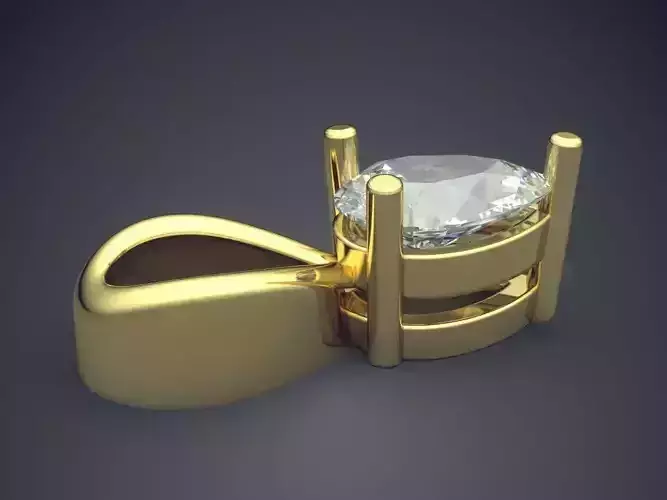 Pendant With Diamond