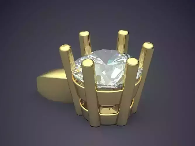 Pendant With Big Diamond