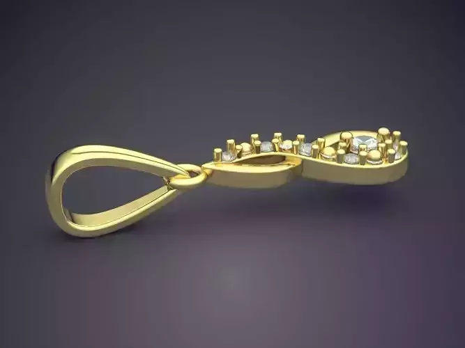 Pendant With Diamonds