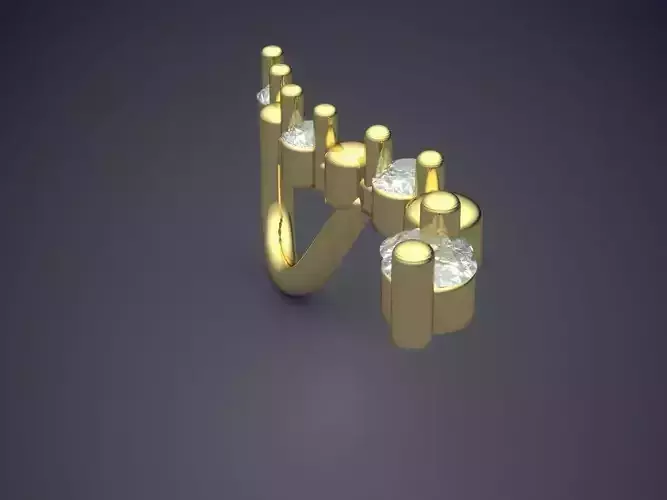 Unique Pendant With Diamonds