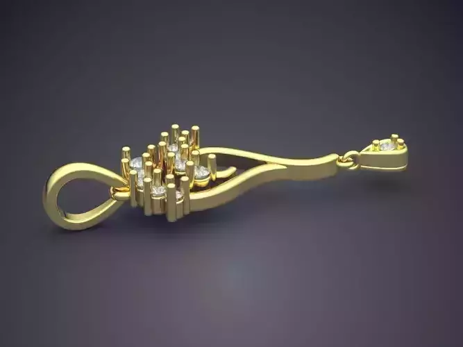 Pendant With Diamonds