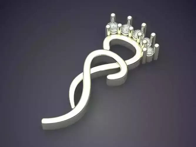 Pendant With Diamonds