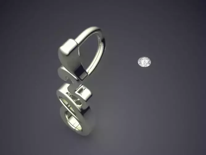 Pendant With Attachable Gem