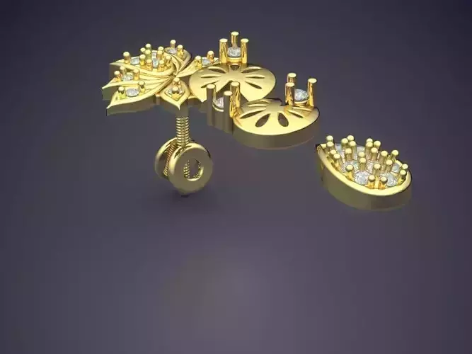 Pendant With Diamonds 3D print model