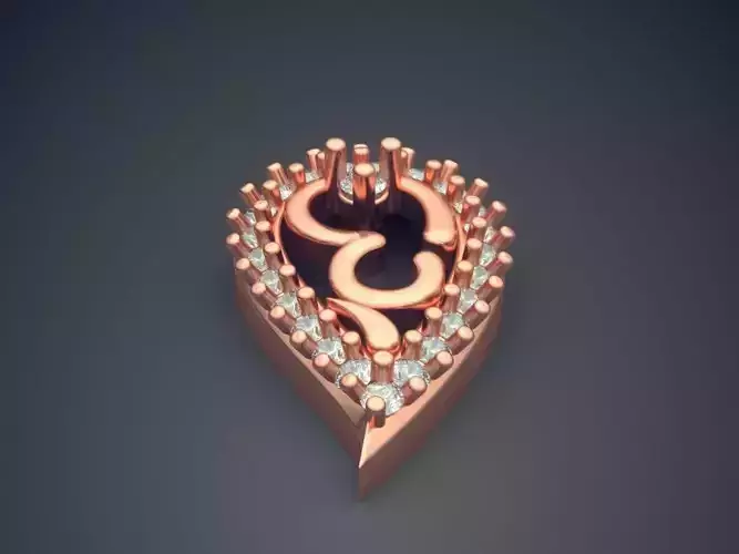 Pendant With Diamonds