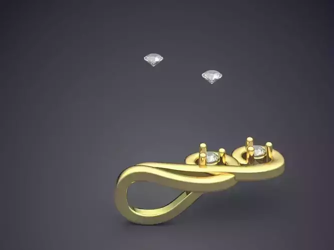 Pendant With Diamonds