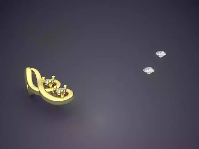 Pendant With Diamonds