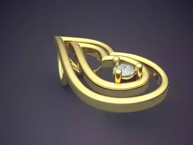 Pendant With Diamond