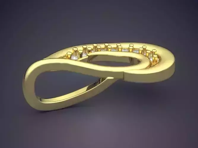 Pendant With Diamonds