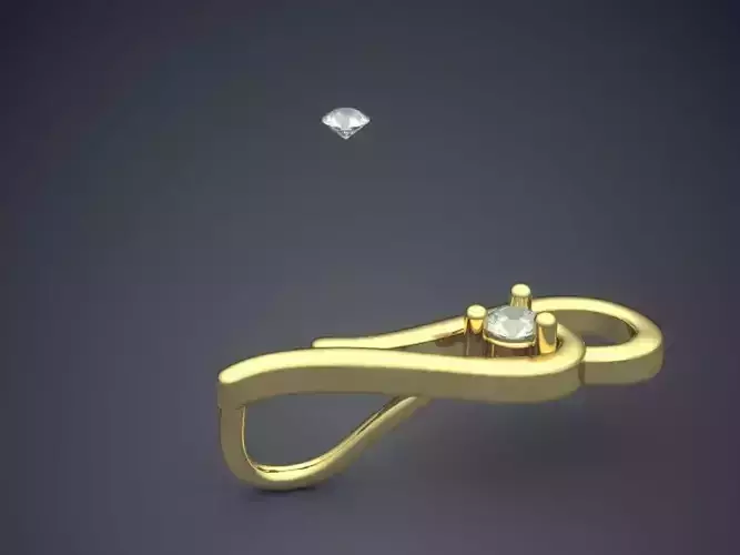 Pendant With Diamonds