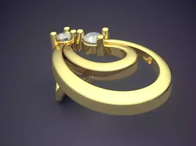 Pendant With Diamonds 