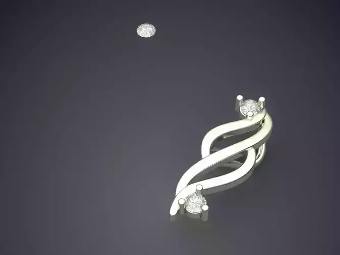 Pendant With Attachable Gem