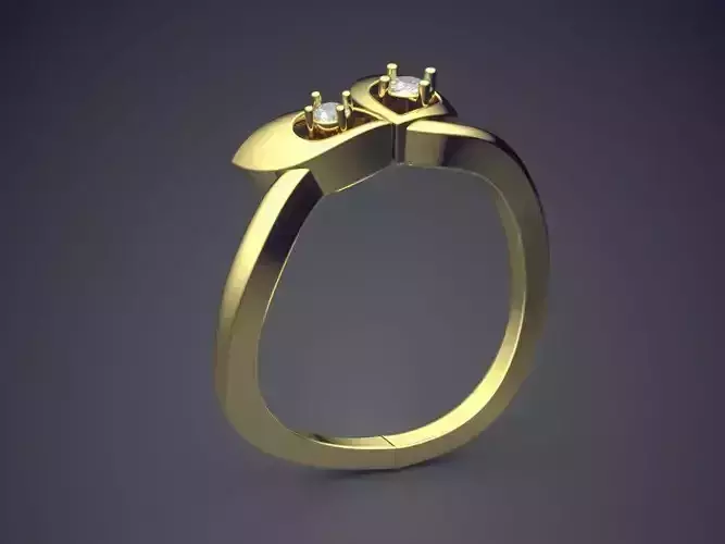 Curved Ring FR-17 3D print model