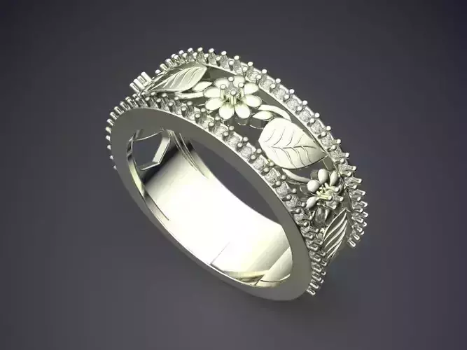 Nature Motif Ring FR-15