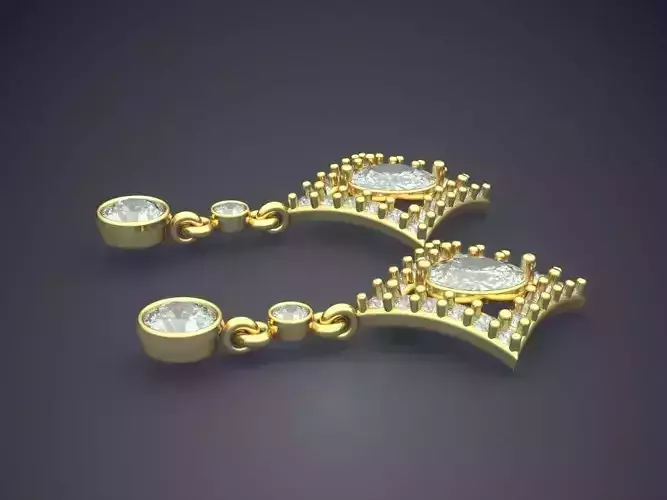 Earrings With Diamonds 