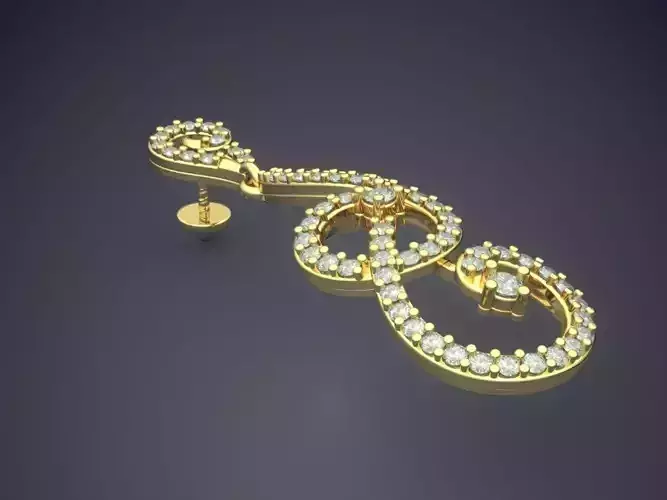Unique Pendant With Diamonds E-9