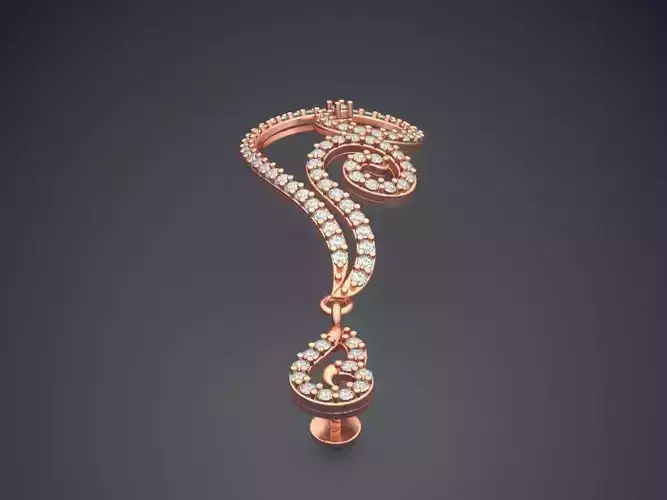 Unique Pendant With Diamonds E-8