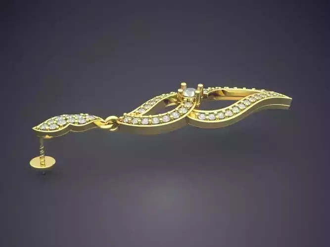 Pendant With Diamonds E-40