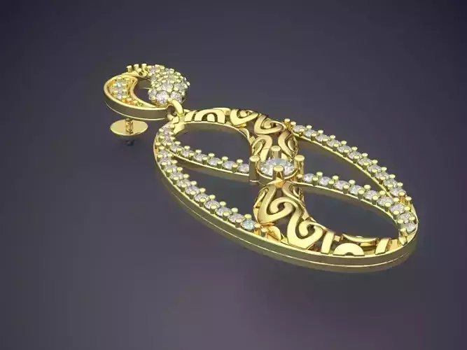 Pendant With DIamonds E-31