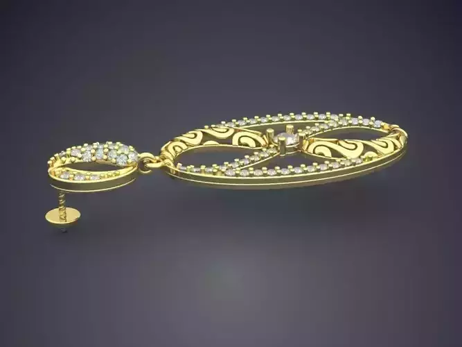 Pendant With DIamonds E-31