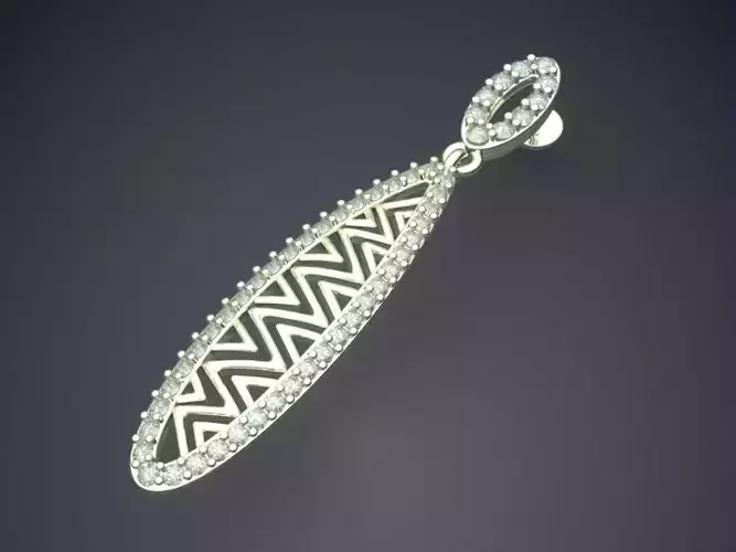 Pendant With Diamonds E-21