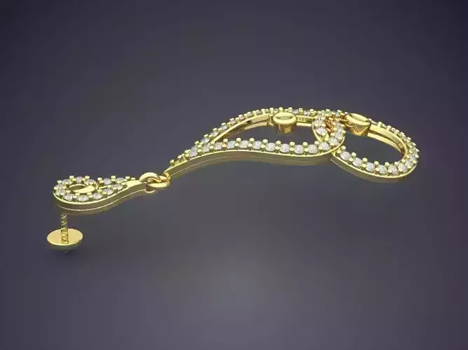 Pendant With Diamonds E-10