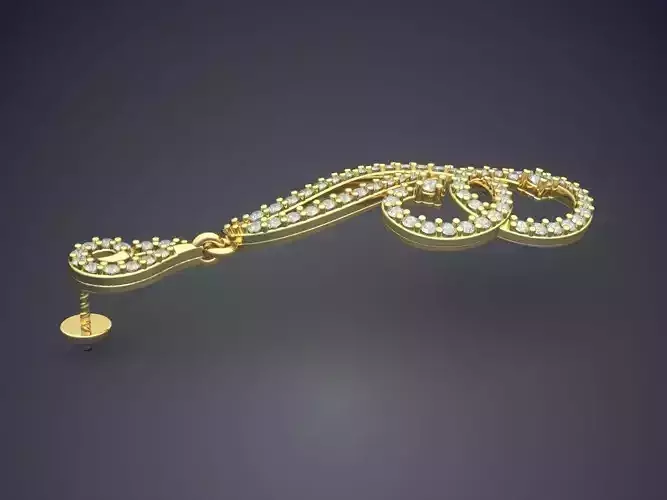 Pendant With Diamonds E-11