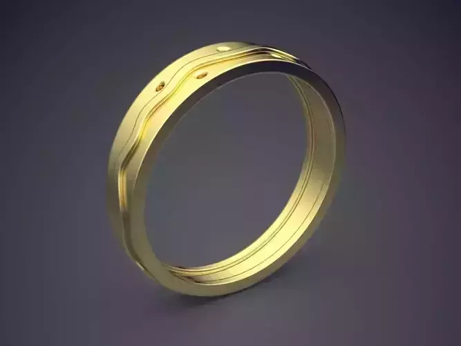 Engraved Ring CRGR044 3D print model