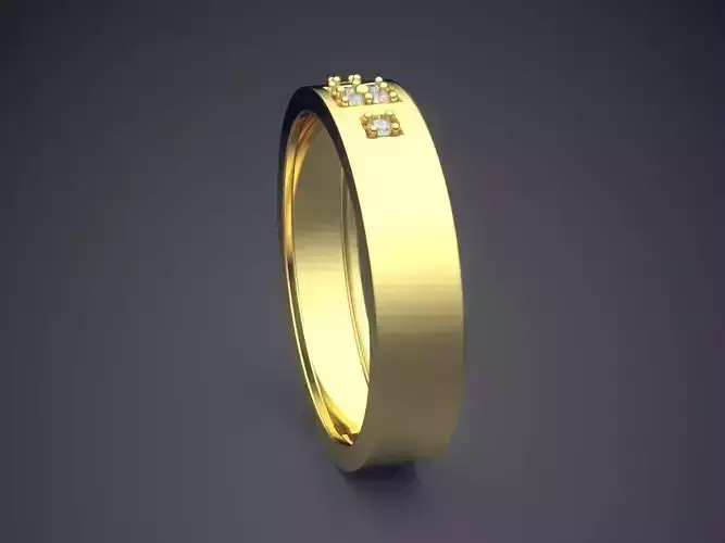 Ring With Small Diamonds CRGR037