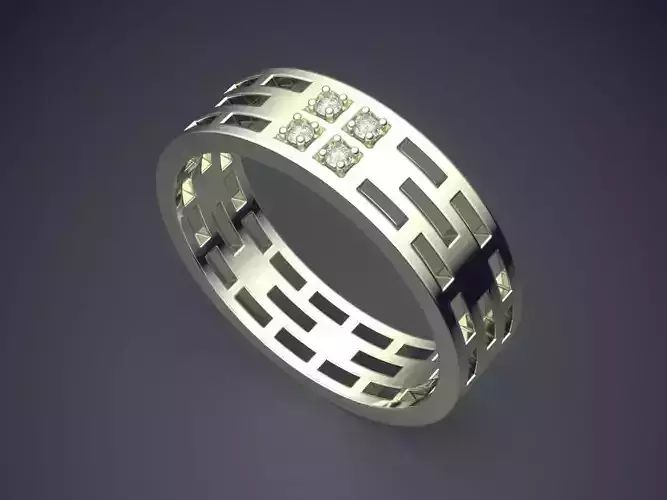 Ring With Diamonds CRGR035