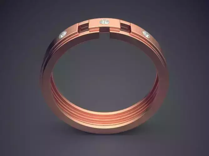 Ring With Small Diamonds CRGR017