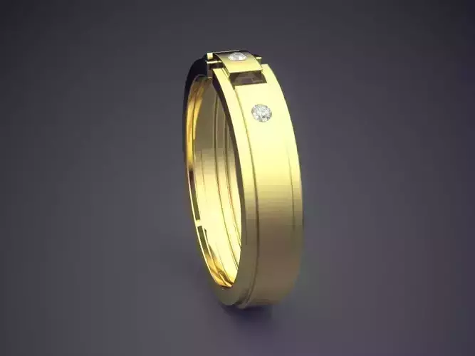 Ring With Small Diamonds CRGR017