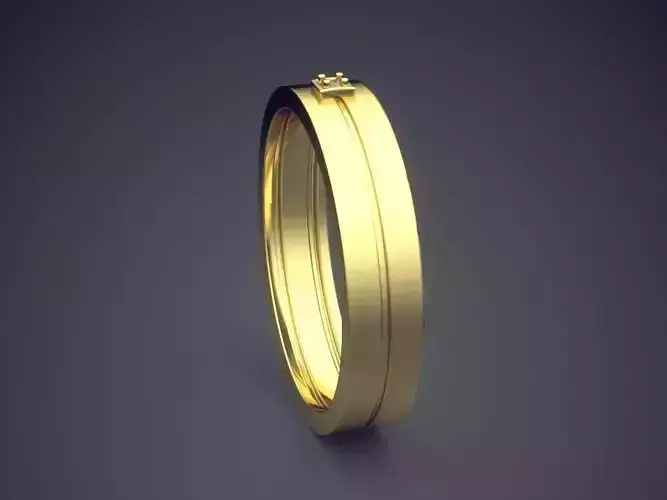 Ring With Small Diamond CRGR013