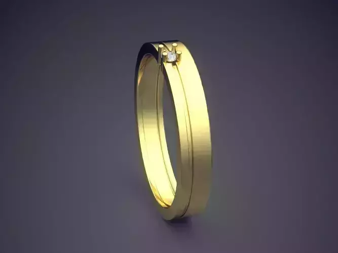 Ring With Small Diamond CRGR011