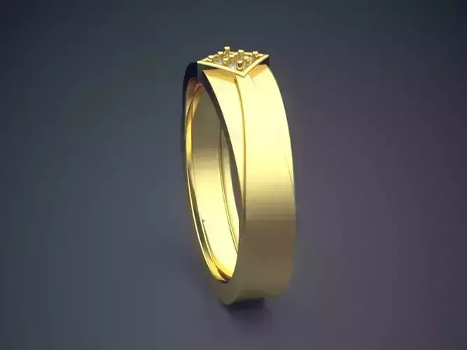 Ring With Small Diamonds CRGR008