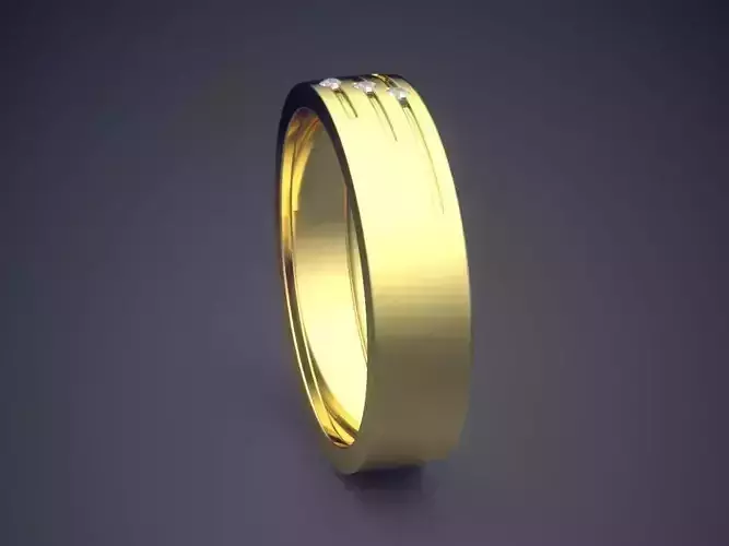 Ring With Small Diamonds CRGR004