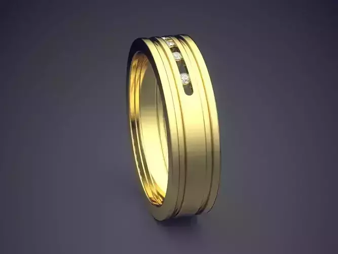 Ring With Small Diamonds CRGR001