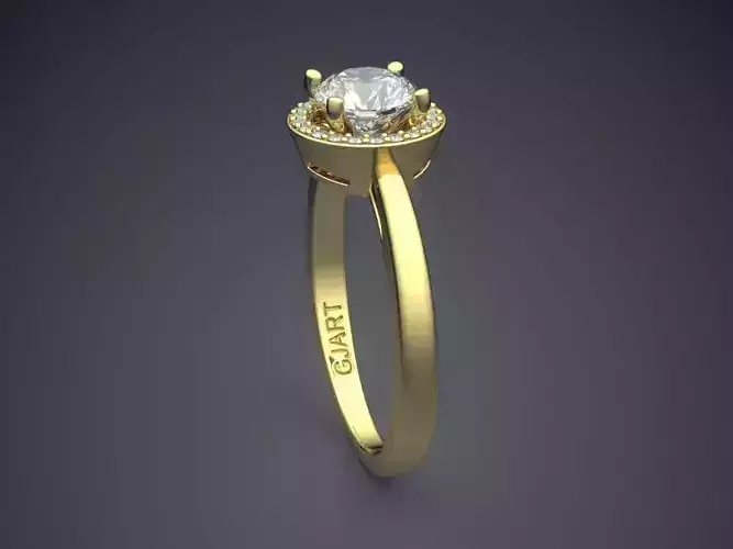Ring With Diamonds Gjart A-92