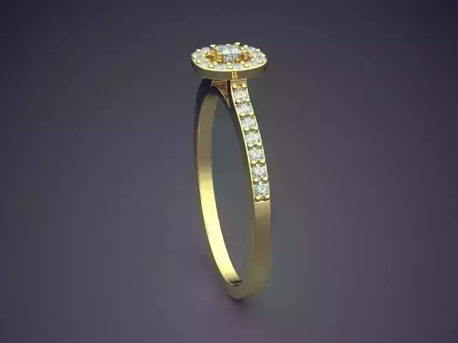 Ring With Diamonds Gjart A-80