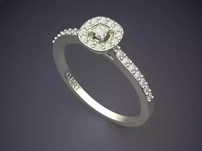 Ring With Diamonds Gjart A-80