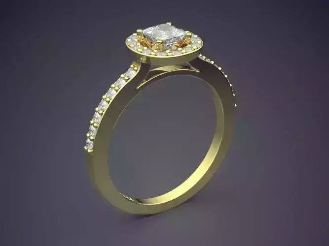 Ring With Diamonds Gjart A-79
