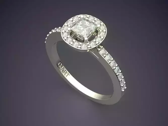 Ring With Diamonds Gjart A-79