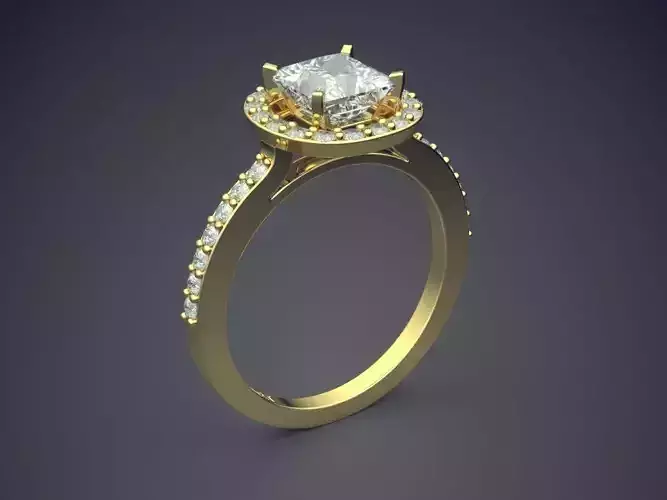 Ring With Diamonds Gjart A-78