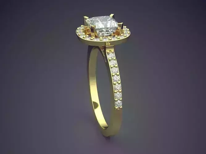 Ring With Diamonds Gjart A-78