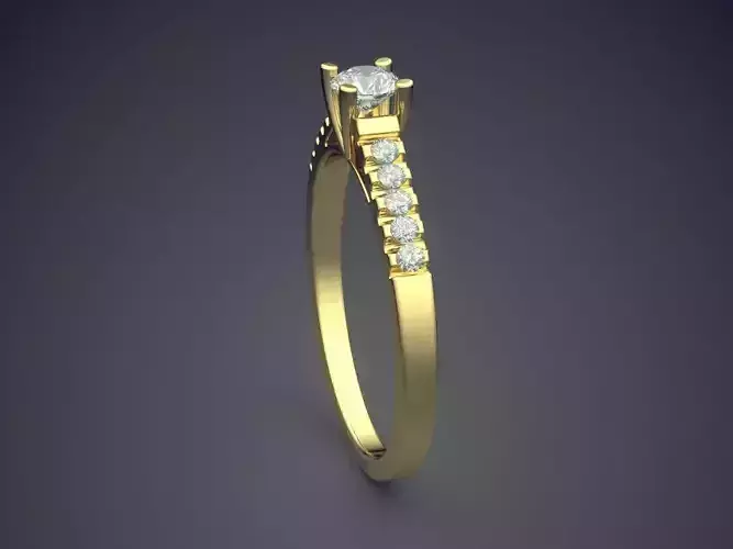 Ring With Diamonds Gjart A-62