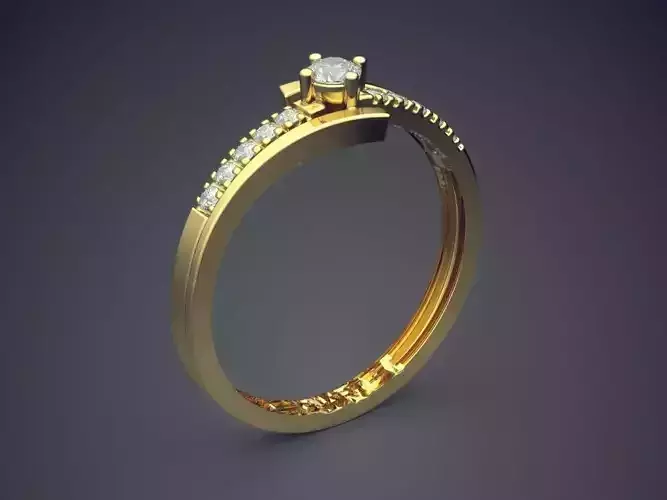Ring With Diamonds Gjart A-588